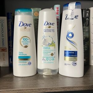 Dove Shampoo and Conditioner Trio